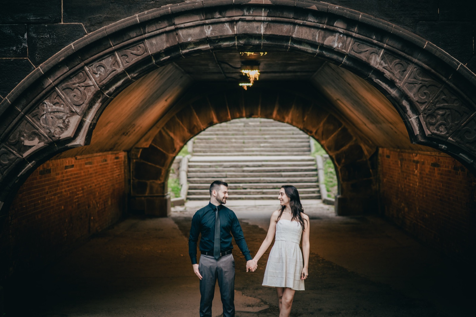 Romy and Vince during their engagement session, photograph 7 of 15