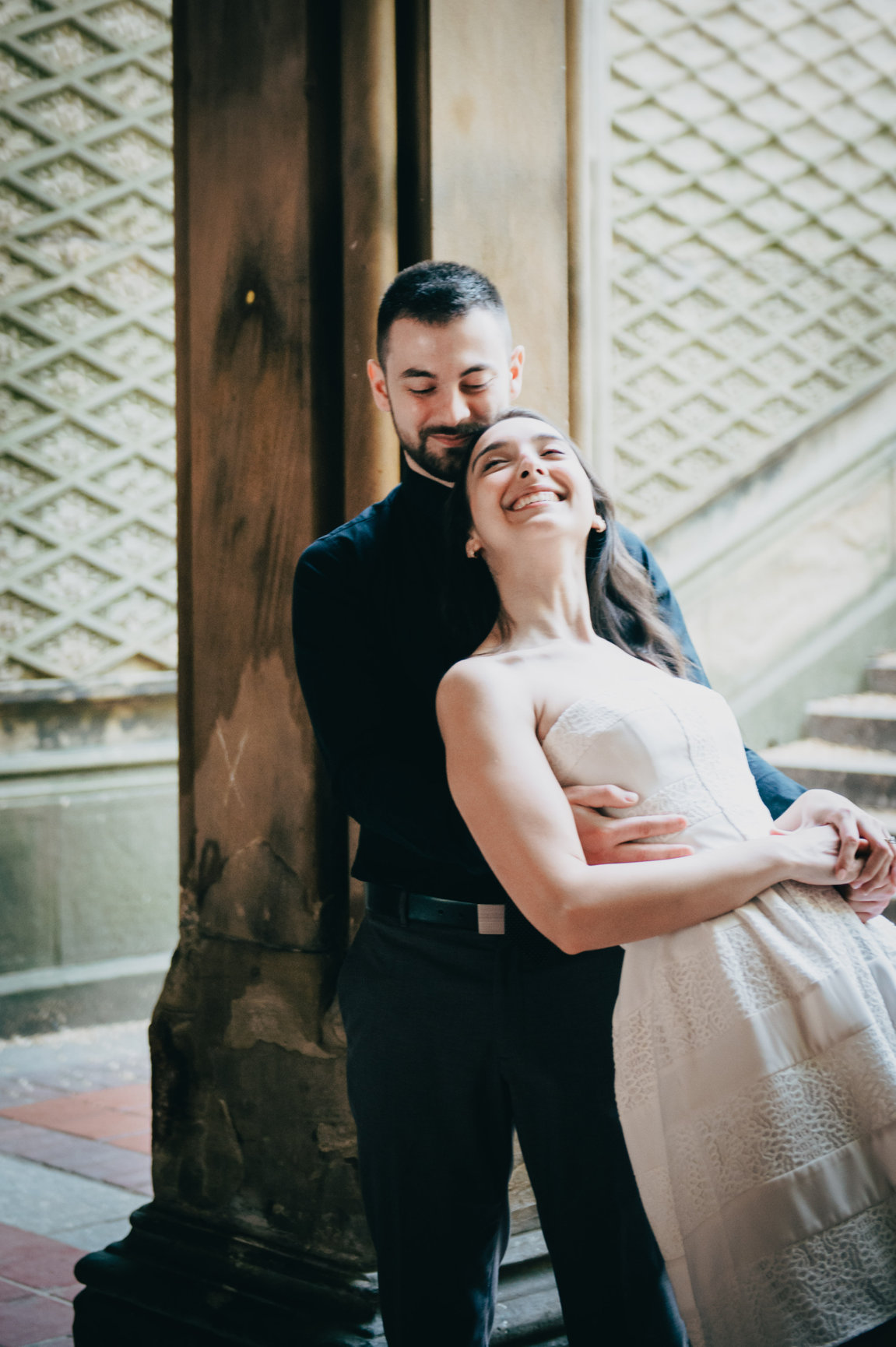 Romy and Vince during their engagement session, photograph 15 of 15