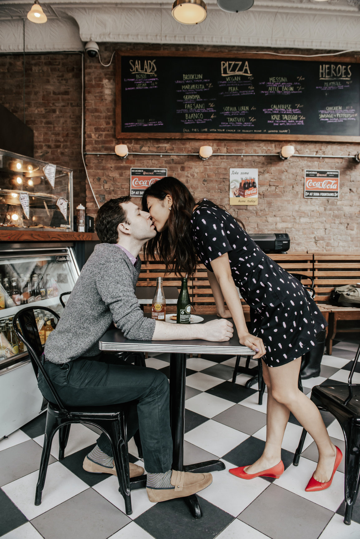 Xiayu and Josh during their engagement session, photograph 9 of 15