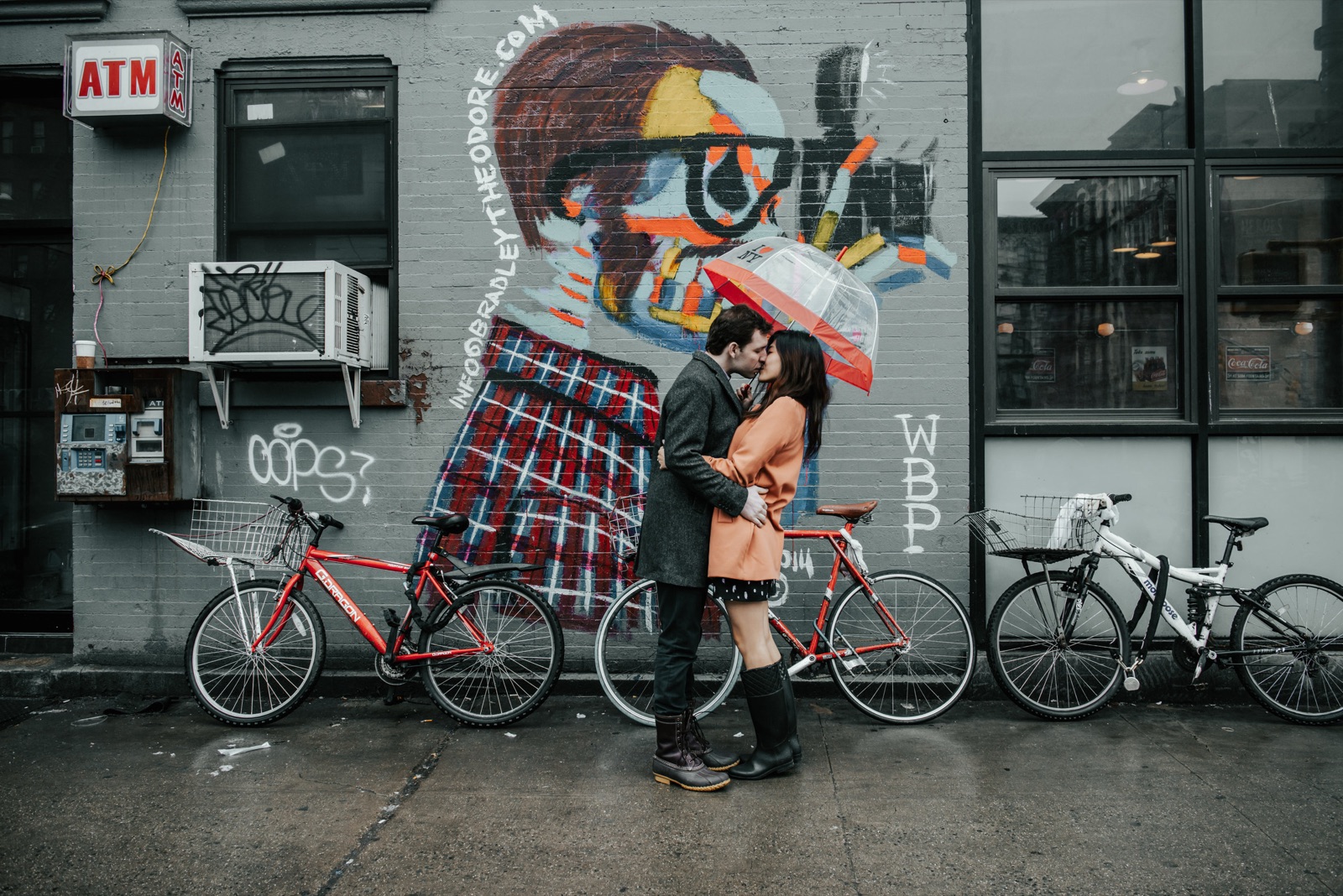 Xiayu and Josh during their engagement session, photograph 14 of 15