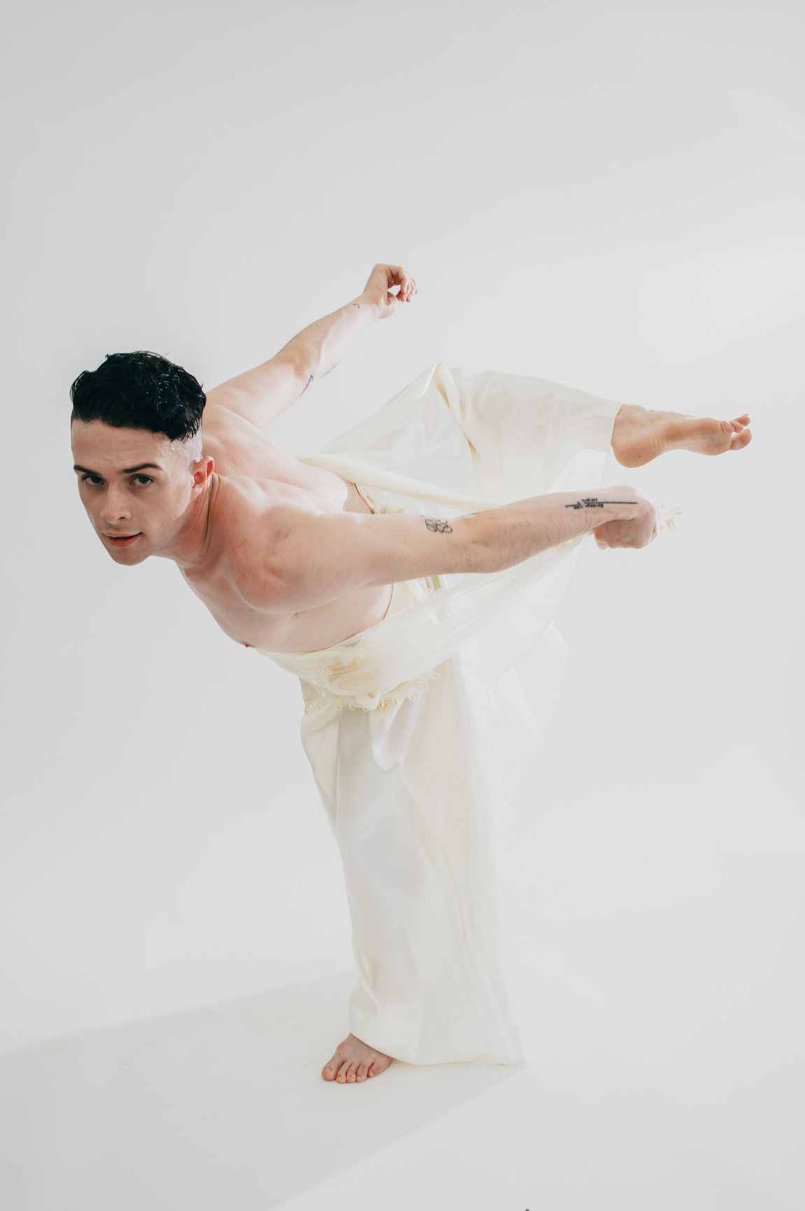 Eoghan — glam and fine art portrait