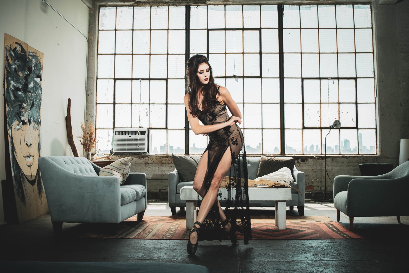Warrior — glam and fine art portrait, photograph 4 of 15