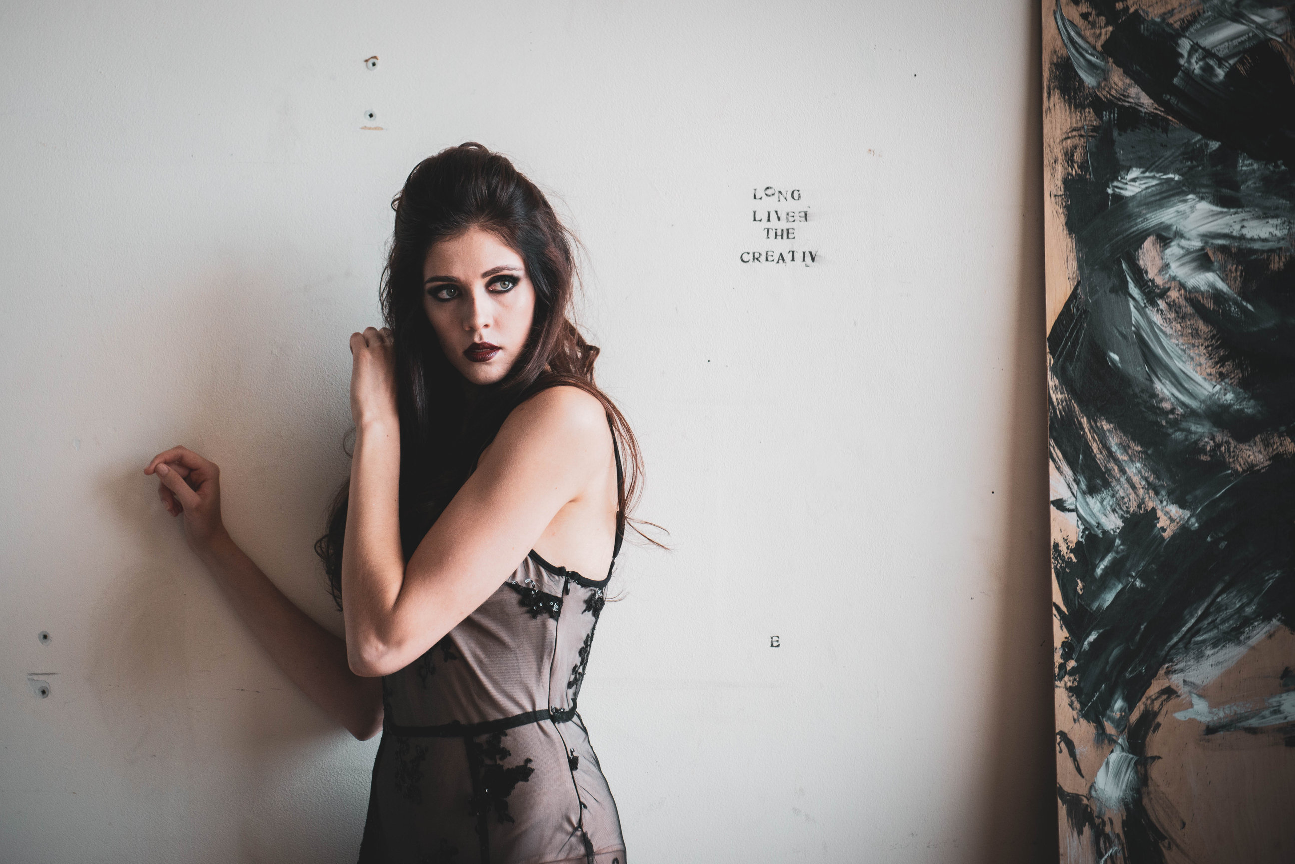 Warrior — glam and fine art portrait, photograph 14 of 15