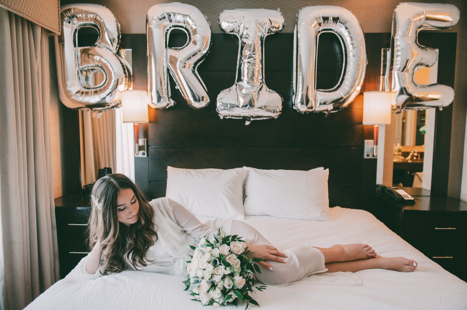 Katie and Bruce on their wedding day, photograph 6 of 15