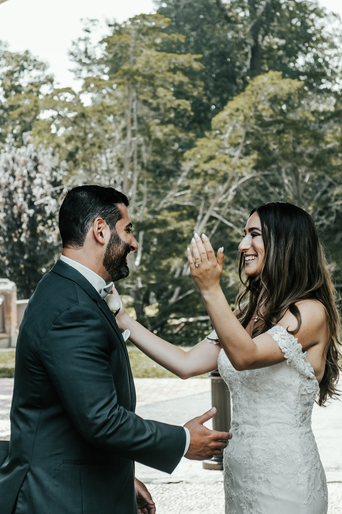 Katie and Bruce on their wedding day, photograph 15 of 15