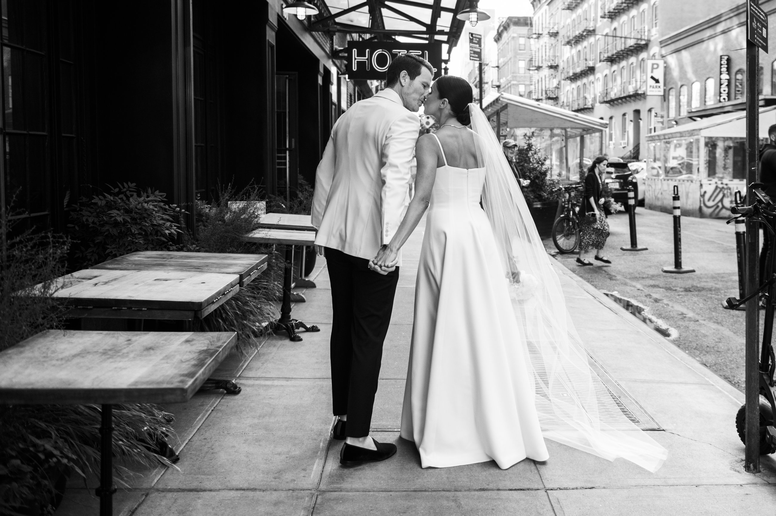 KC and Brittany on their wedding day, photograph 14 of 15