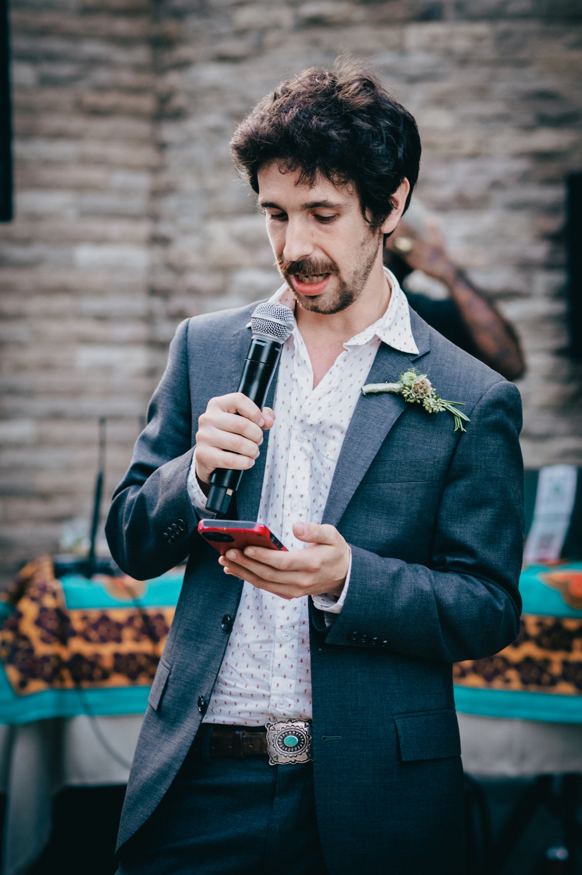 Sophie and Ben on their wedding day, photograph 13 of 15